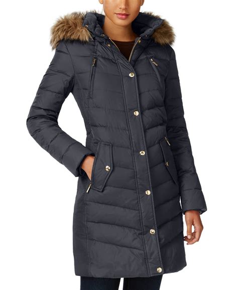 michael kors women's blazer|michael kors puffer jacket women's.